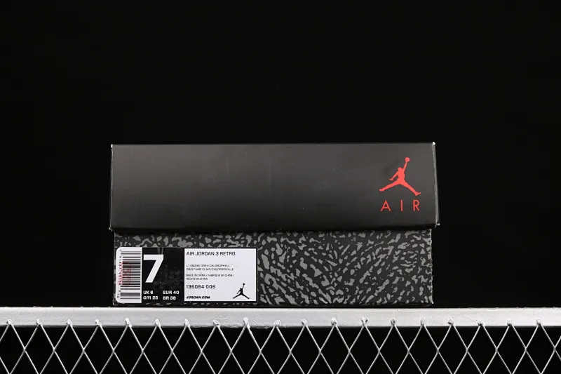 All categories Air Jordan Jordan series basketball shoes Air Jordan 3 #ZG version Air Jordan 3 Retro "Chlorophyll" AJ3 Joe 3 Chlorophyll Gray Green Manuscript 136064-006